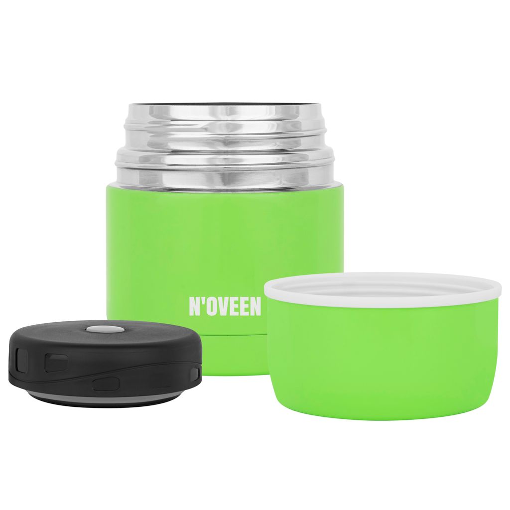 Thermobehälter für Essen Noveen 470ml TB930 Grün Glanz Produktbild 