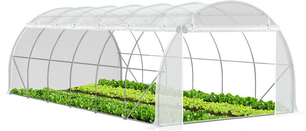 VOUNOT® Gewächshaus Foliengewächshaus, Seitenwände Produktbild 