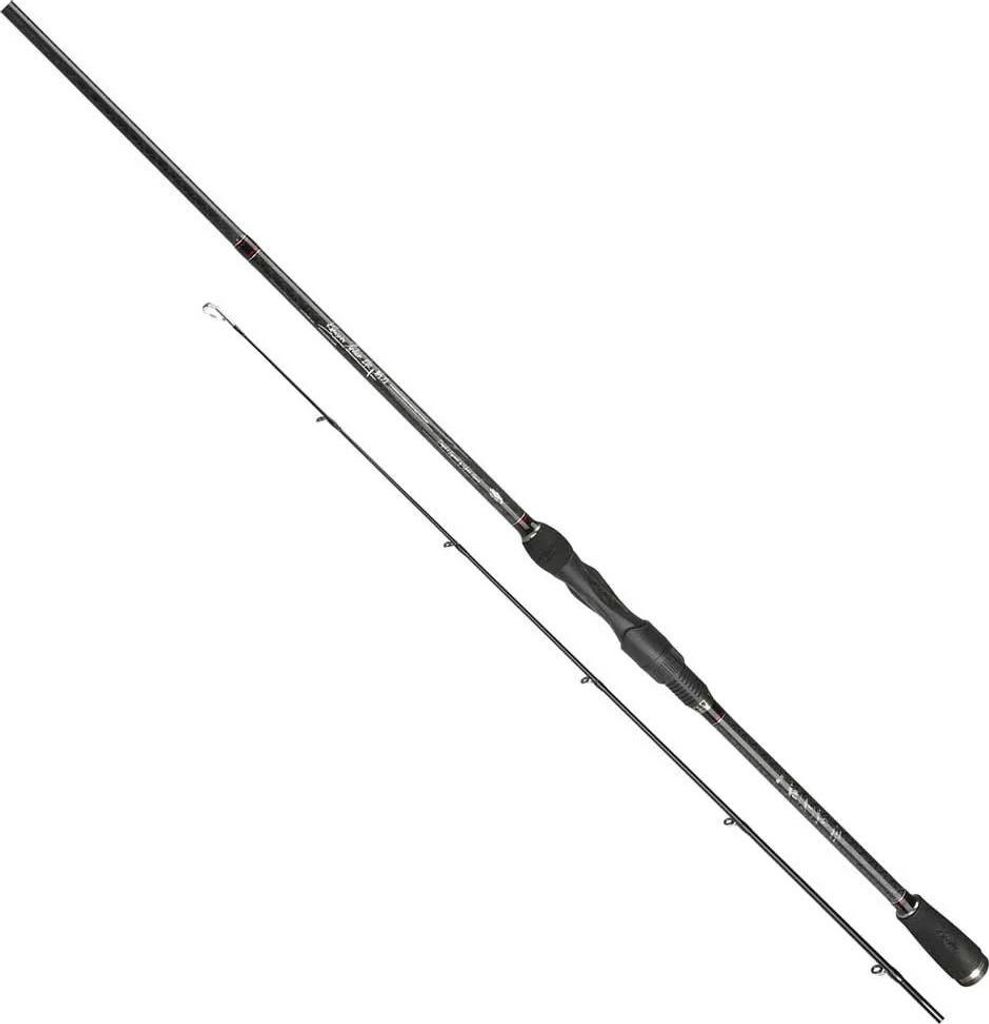 Mikado Kamisori Zander Spinnrute 1 Abschnitte Schwarz 2.15 m / 1-35 g Schwarz 2.15 m