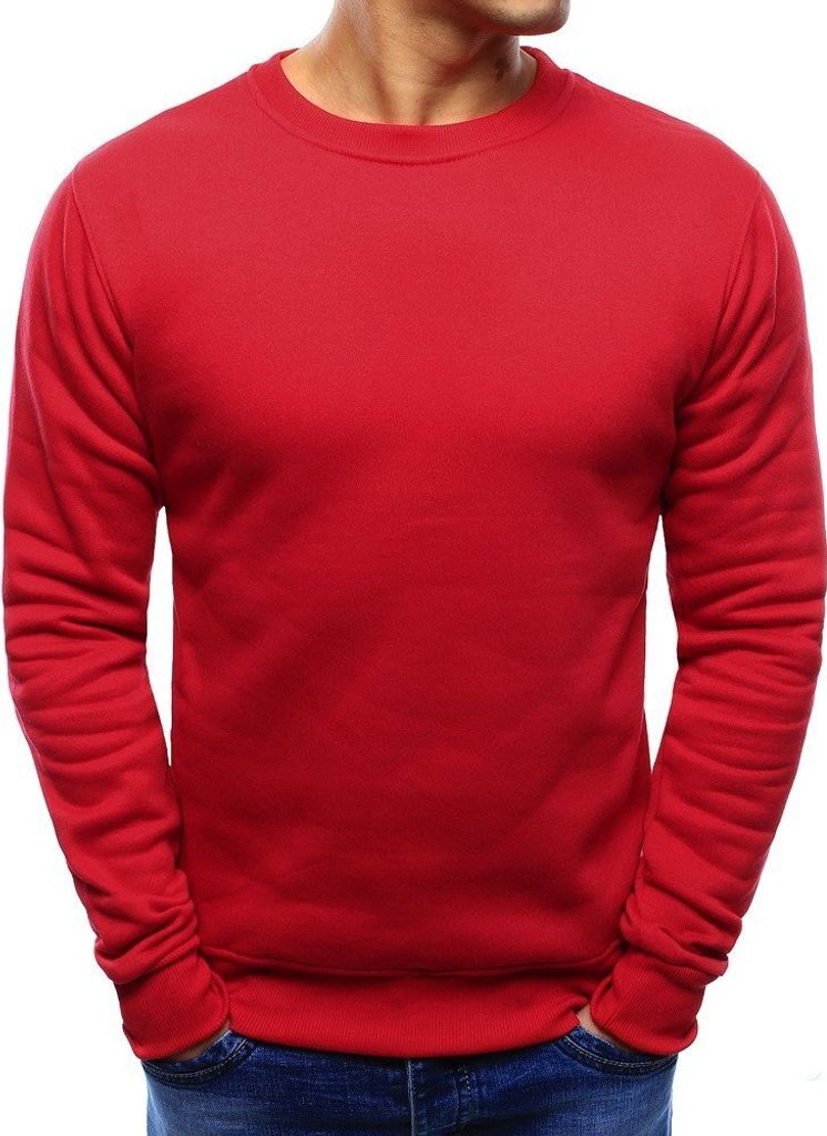 Dstreet Herren Sweatshirt Rainer rot L