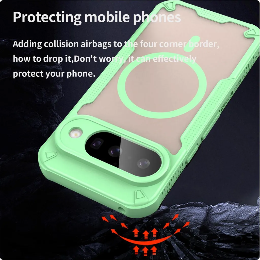 PIXFAB Per Google Pixel 6A Custodia, Antiurto Custodia Protettiva