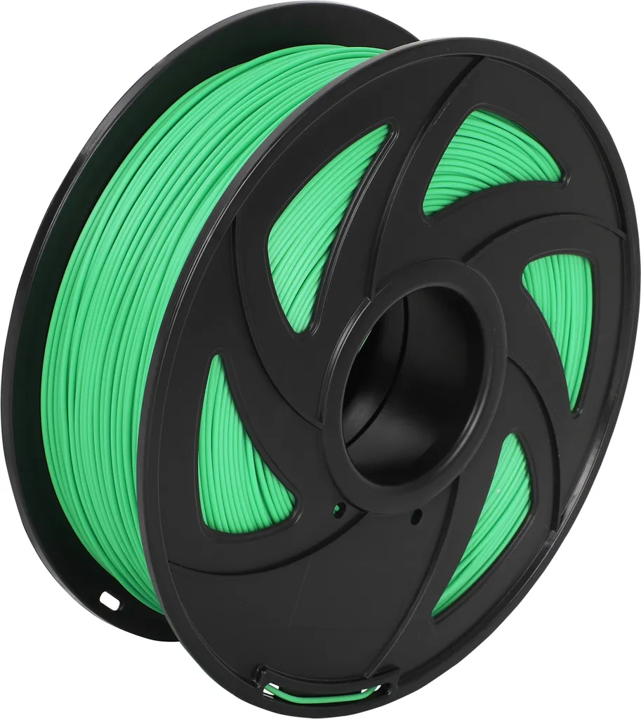 Filament PLA 1.75 mm vert pour prototypage rapide et maquettes en 3D