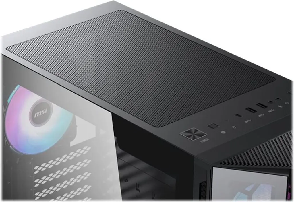 MSI MPG GUNGNIR 110R Boîtier PC ATX : Solution Refroidissement et Design Vitré - 17