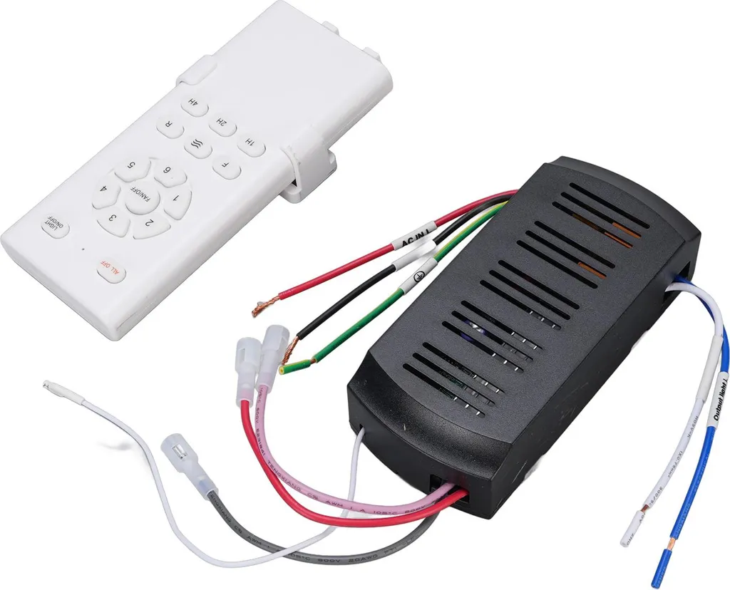 Télécommande de Remplacement pour Ventilateur de Plafond et Lampe LED