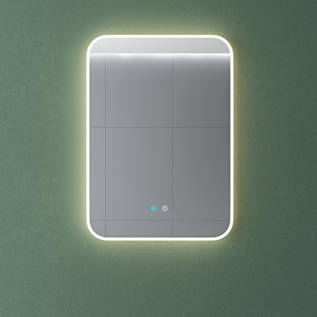 Mai & Mai Wandspiegel Badezimmer Spiegel LED 40x60cm LED Produktbild 
