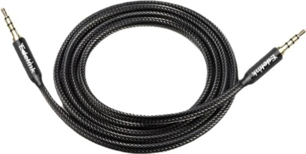 Pack 2x Cavo Audio INF 3.5mm 4 Poli 3m - Jack Maschio-Maschio AUX