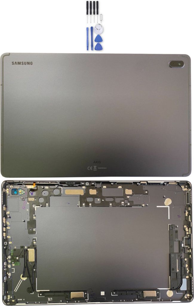 Samsung Akkudeckel Batterie Cover für Galaxy Tab S7 FE 5G GH82-25745A Schwarz