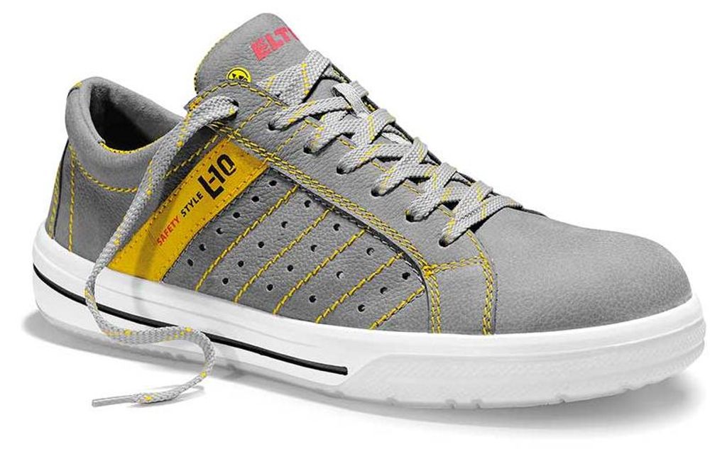 Elten BREEZER grey Low ESD S1 Sicherheitshalbschuh 72109 47 EU