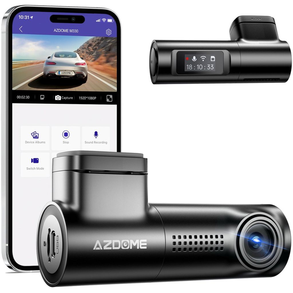 AZDOME M330 Dash Cam Obrázek produktu 