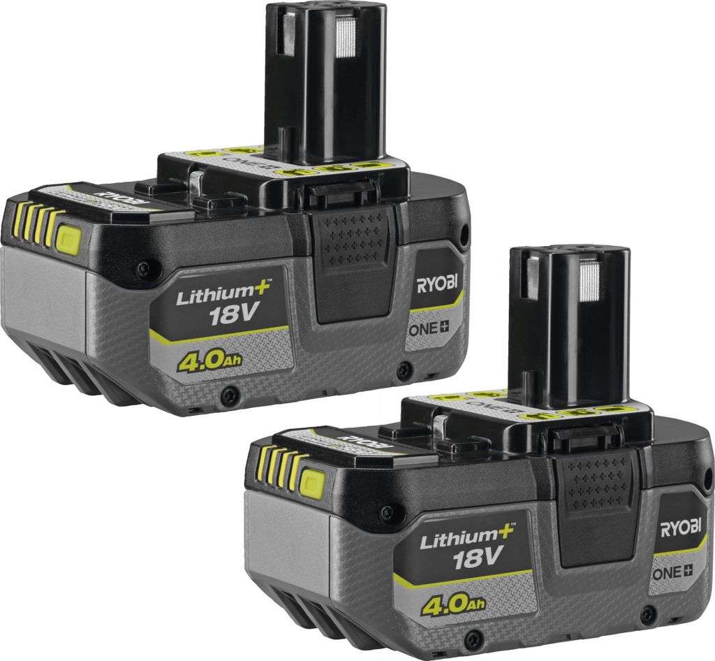 RYOBI 2 akumulatory 4.0Ah Lithium+ 18V ONE+ RB1840X2 Zdjęcie produktu 