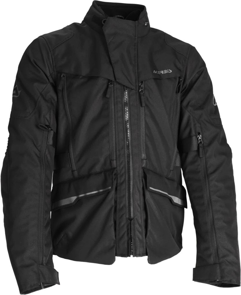 ACERBIS Dual Road wasserdichte Jacke Polyester genehmigt x-rover Schwarz größe S