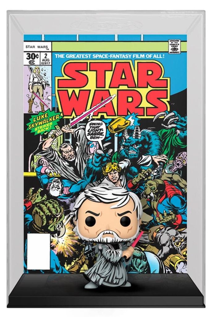 Star Wars POP! Comic Cover Vinyl Figuur Obi-Wan, 9 cm Productafbeelding 