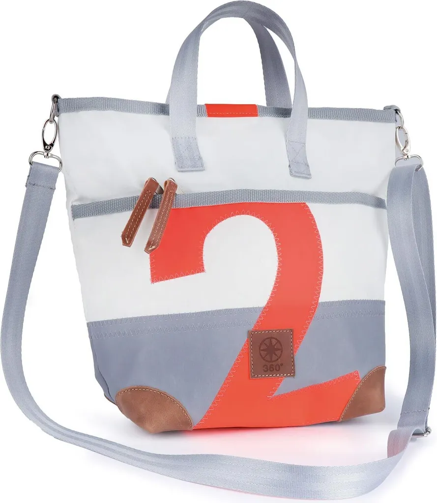 Borsa Artigianale 360° Grad Deern Mini: Vela Riciclata e Storia