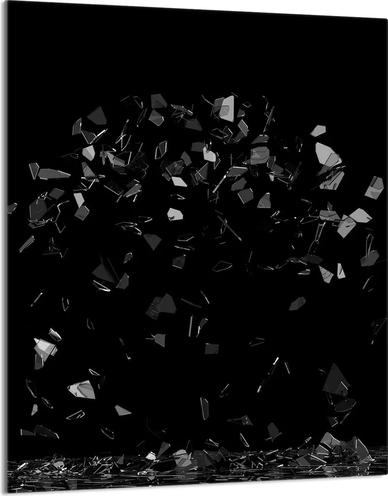 Tagliere Decorativo Vetro 40x52 Pietre Nere Coprifornelli Top