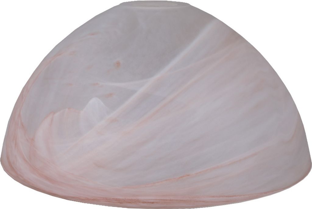Lampenglas 300mm Ersatzglas braun Lampenschirm Glas rund Leuchtenglas