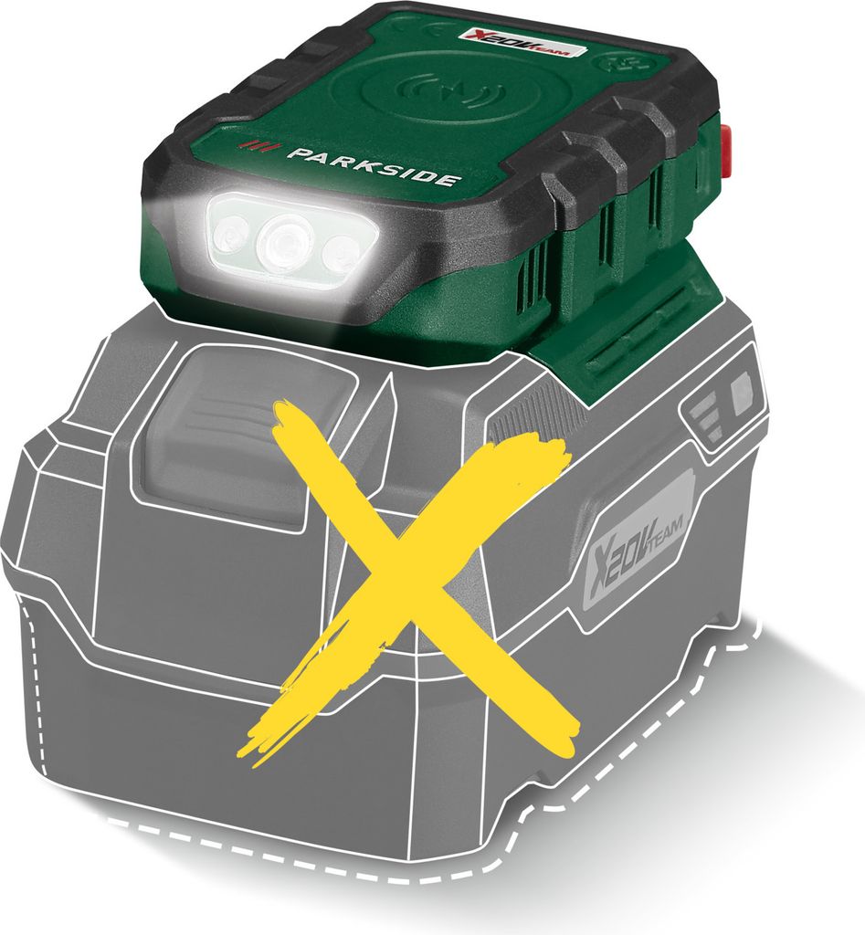 PARKSIDE® 20 V Akku-Ladeadapter »PWCA 20-Li A1« Produktbild 6