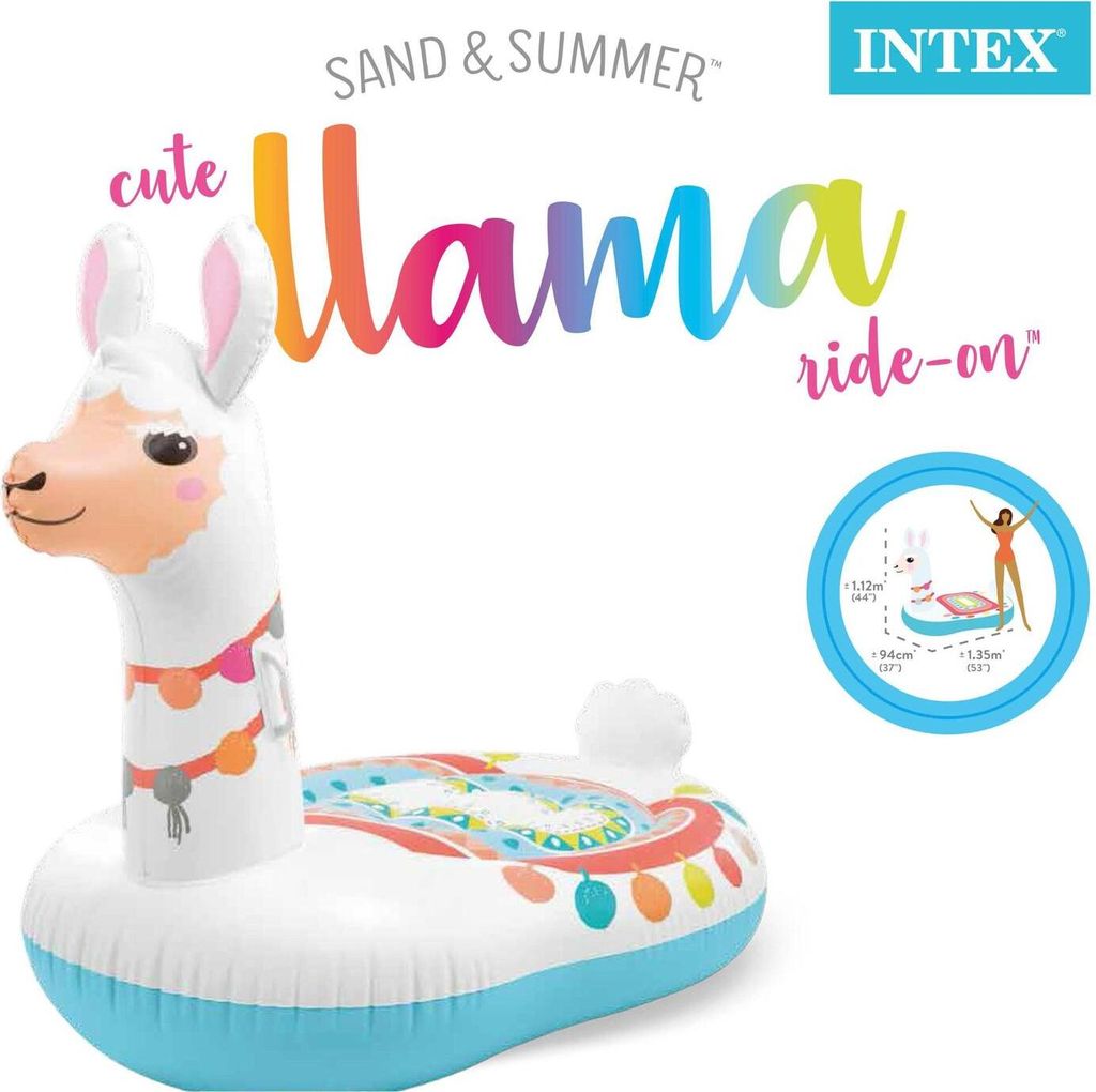 Materac dmuchany lama 135 x 94 x 112 cm INTEX 57564 Produktbild 7