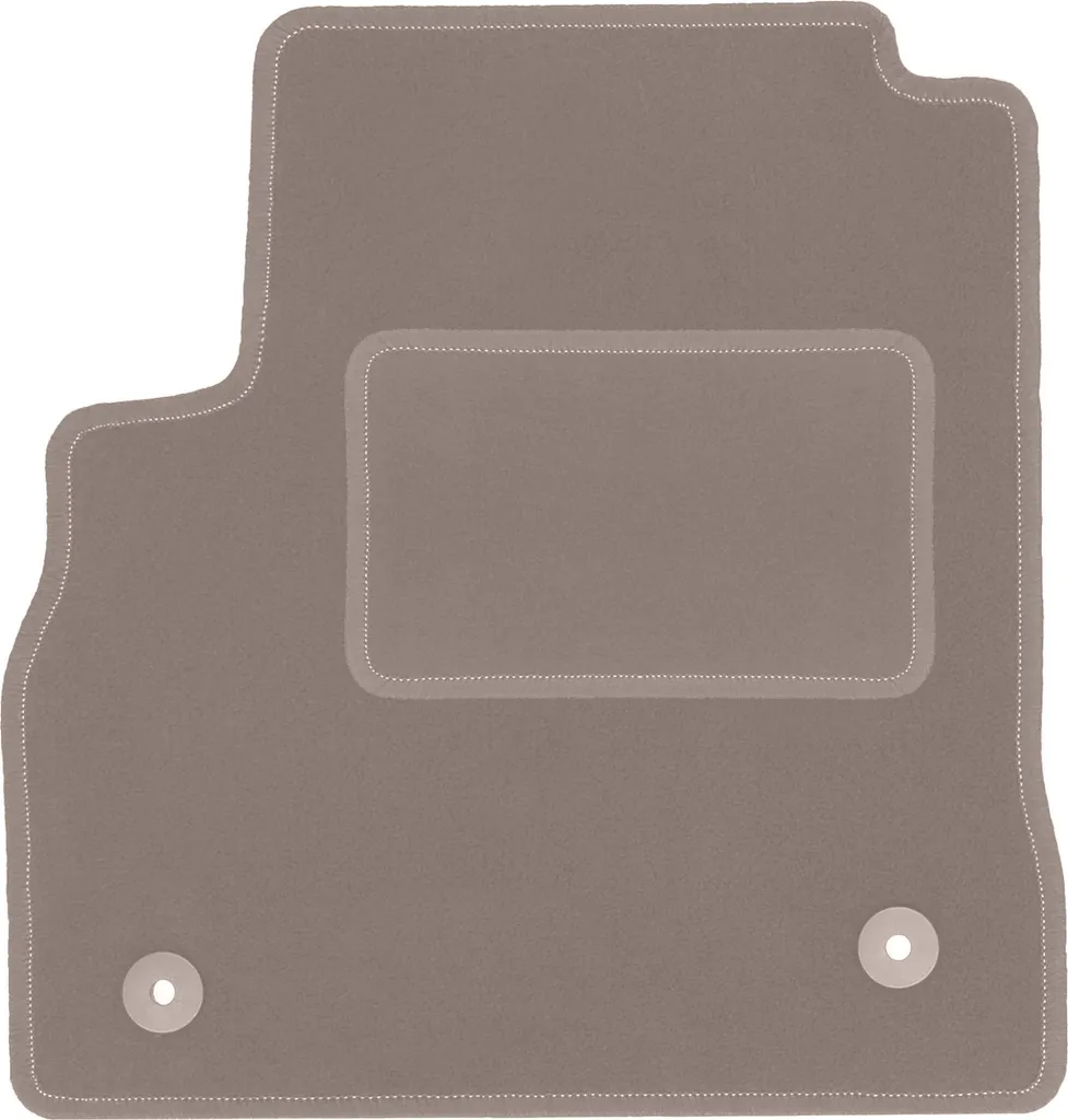 Tappetino Su Misura Opel Astra K 2015-2024 Velluto Beige Antiscivolo