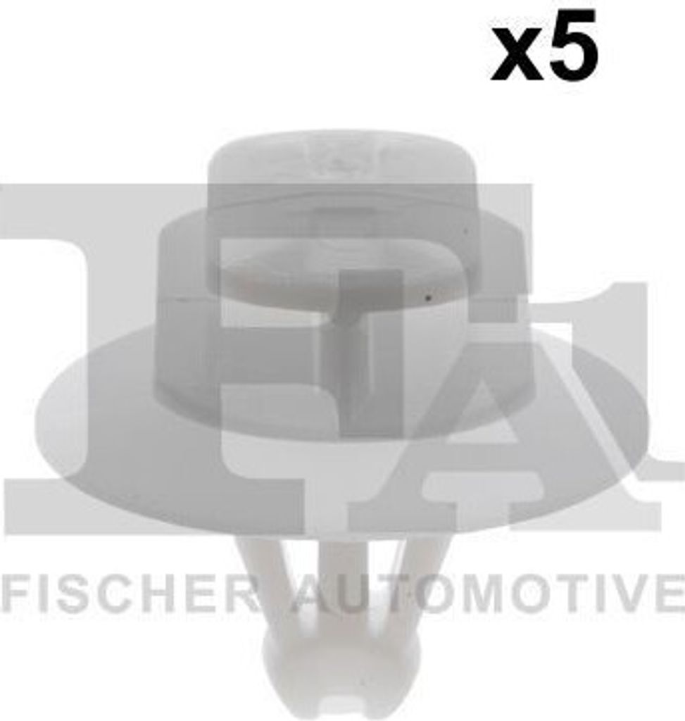 5x FA1 Clip Zier- / Schutzleiste 75-40010.5 für RENAULT CLIO II (BB0/1/2, CB0/1/2) 12mm