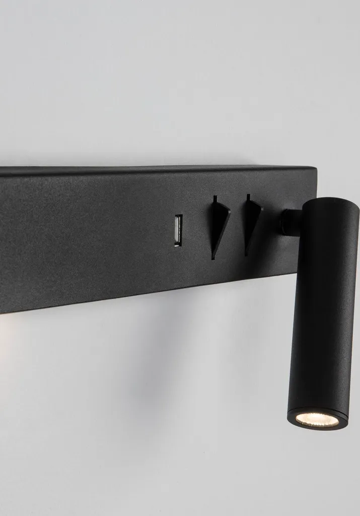 Applique Murale VIDA LED Blanche Gauche - Éclairage Indirect Chic - 8