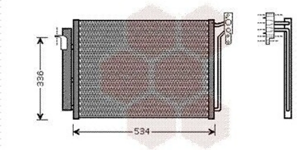 Refroidissement Clim VAN WEZEL 06005281 BMW X5 | Confort et Fraîcheur