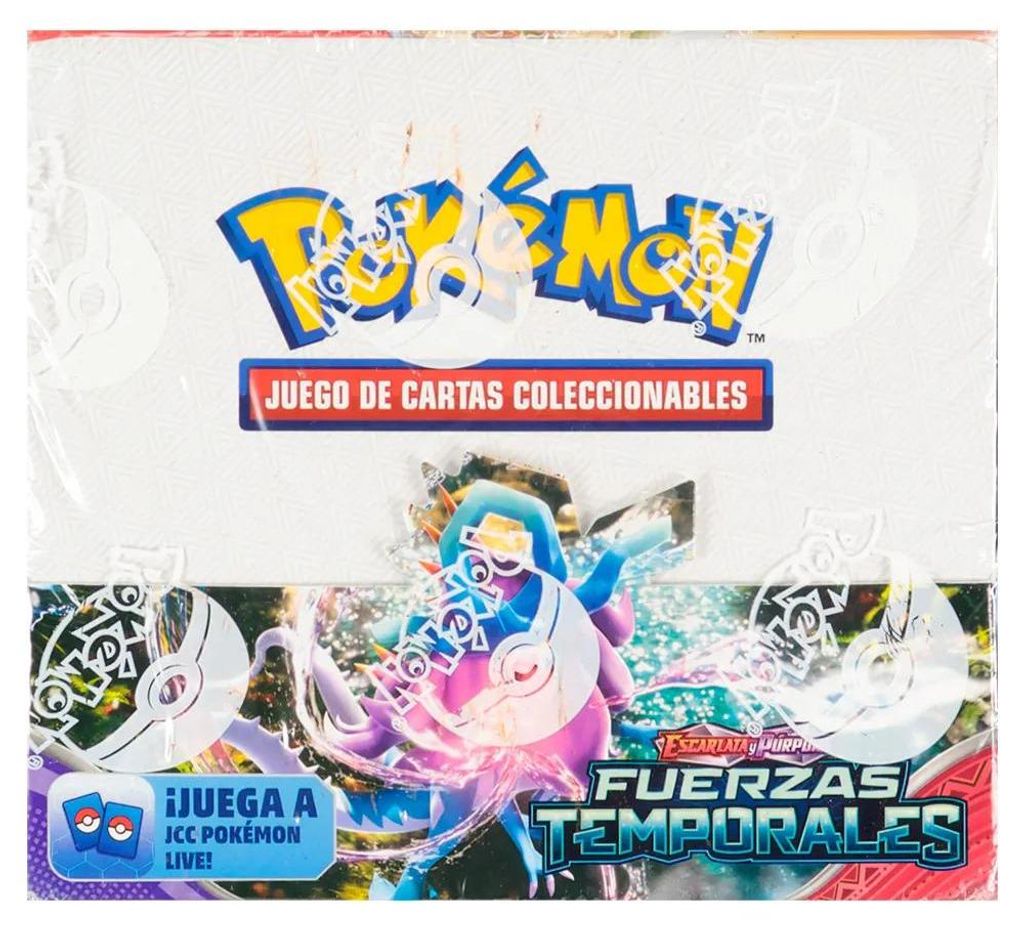 Pokemon Trading Card Game Scarlet & Violet-temporal Forces Sammelkarten 36 Einheiten Beige Kinder Beige One Size
