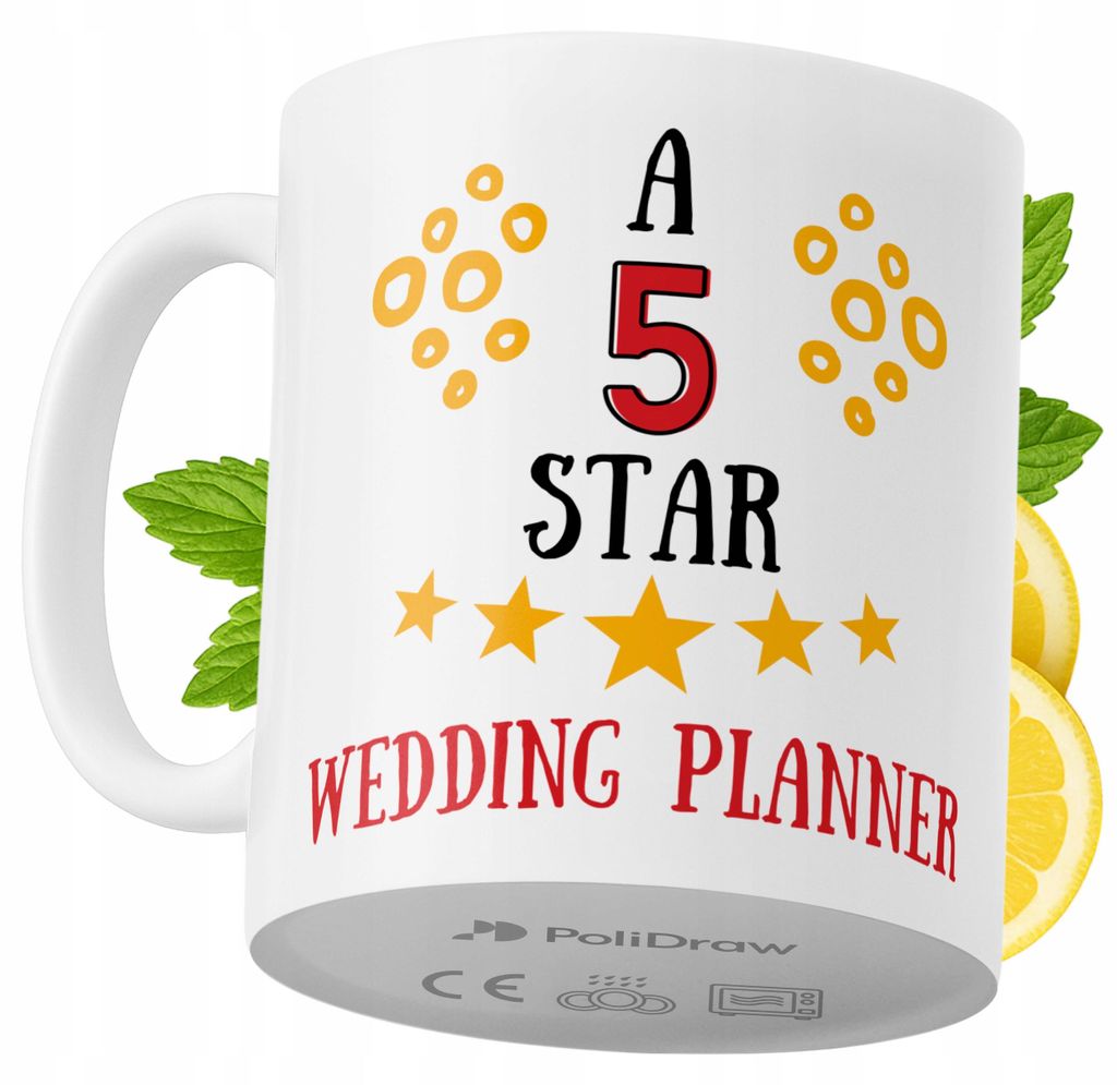 Lustige Tasse für Hochzeitsplaner - Kaffee- oder Teetasse mit witzigem Textdesign - ideal für Geburtstage, Namenstage, Feiertage und besondere An...