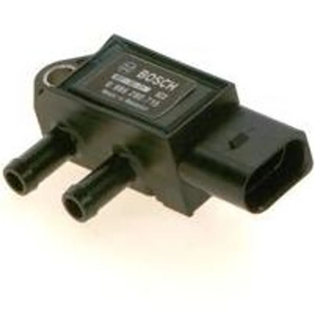 BOSCH 0 986 280 715 Sensore di pressione dei gas di scarico OE 03L906051D compatibile con A3 8V, A4 8K, A4 8W, A5 8T, A5 F5, A5 8F, A6 4G, A6 4A, Q2, Q3, Q5, TT, Alhambra, Ateca, Leon, Kodiaq, Octavia, Superb, Yeti, Arteon, Beetle, Caddy, CC, Crafter, Golf Alltrack, Golf Sportsvan, Golf VII, Golf VI, Jetta, Passat Alltrack, Passat 3BG, Scirocco, Sharan, Tiguan, Touareg, Touran, XL1