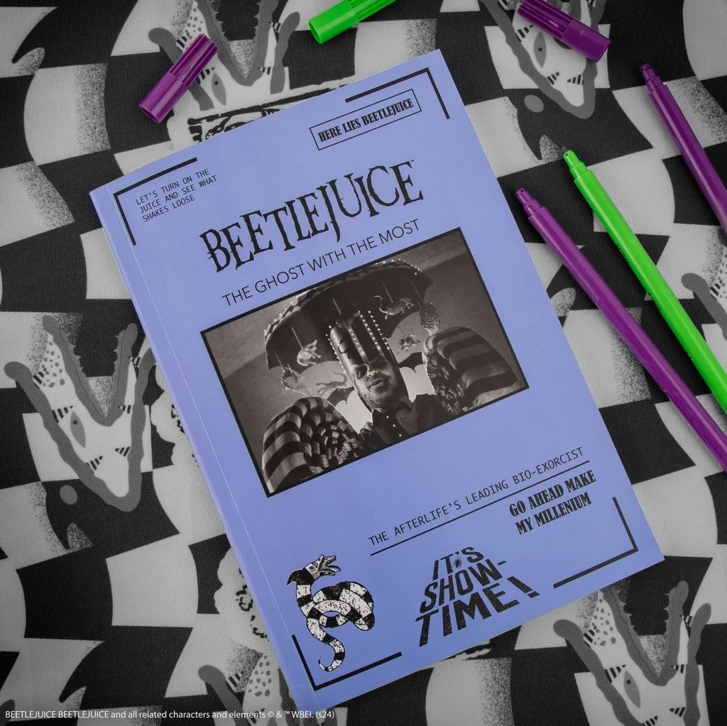 Carnet de Notes Beetlejuice A5 160p : Ne Perdez Plus Vos Idées Créatives - 2