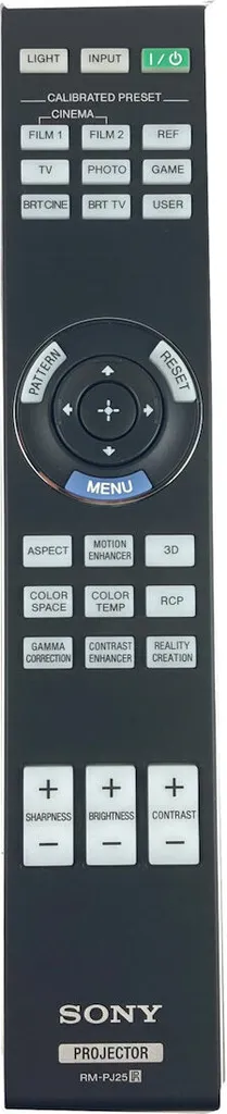 Télécommande SONY RM-PJ25 d'origine 149286111 pour Projecteur Sony