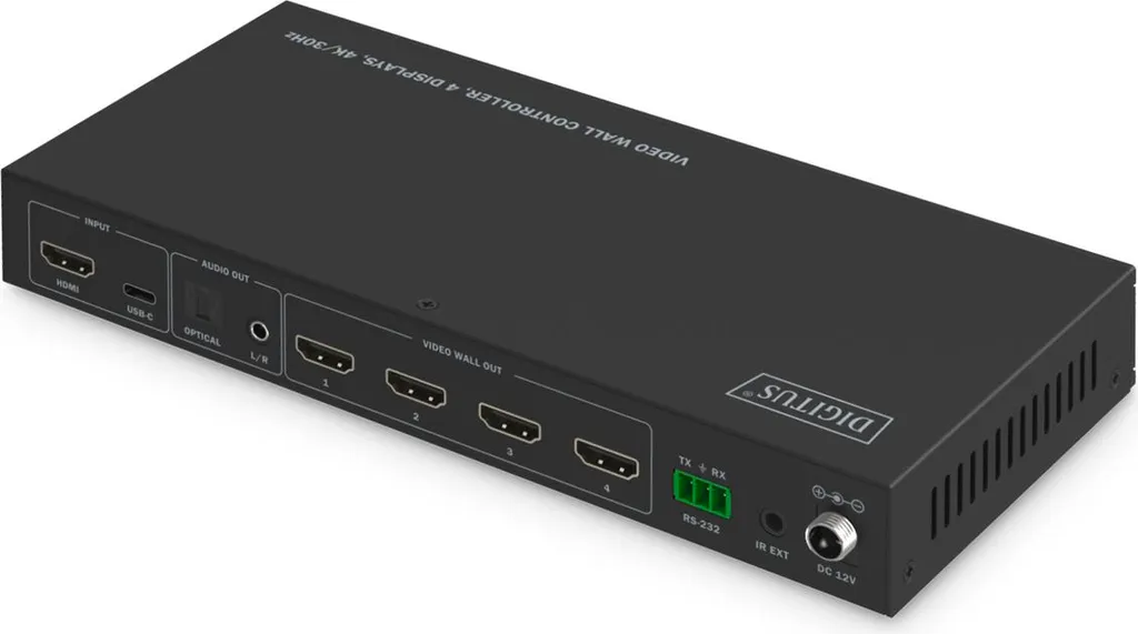 Contrôleur HDMI pour Mur de TV Digitus DS-55358 - Solution Affichage 4K