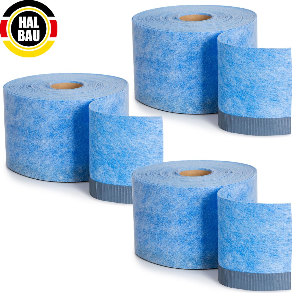 Wannendichtband 75m Badewanne Dichtband mit Butylklebstreifen Duschwanneband Halbau HN05