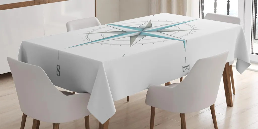 Tovaglia ABAKUHAUS Trend Nautico 140x170 Verde Acqua Top