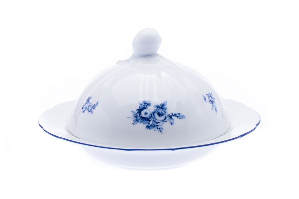 Thun 1794 Rose, okrągły talerz na masło, porcelana, Zdjęcie produktu 
