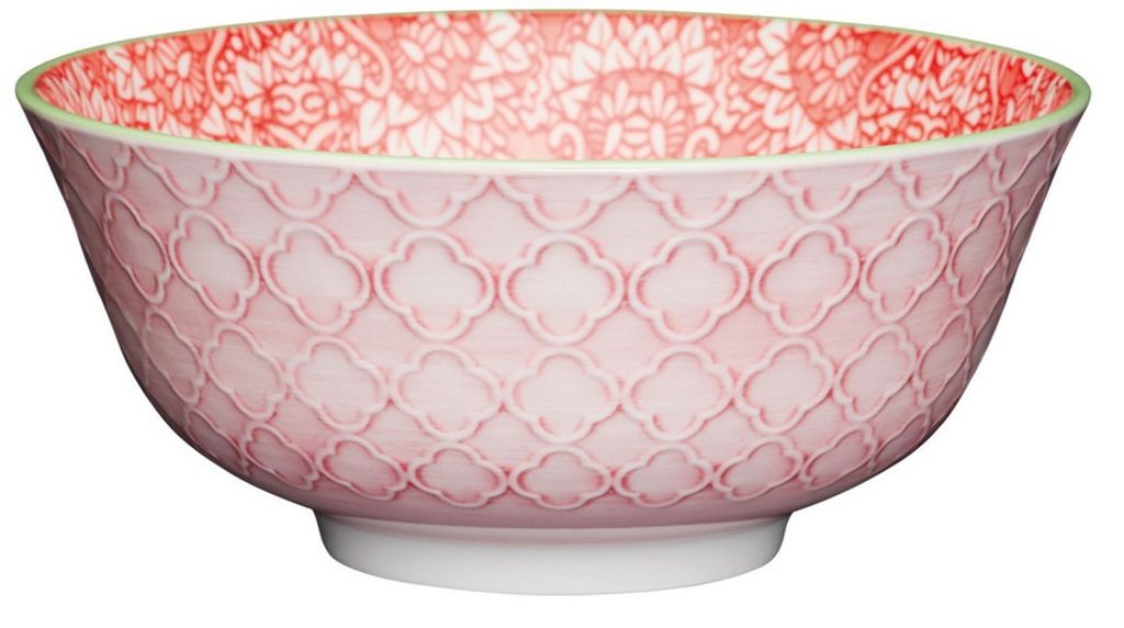 Kitchencraft Keramikschale Mit Viktorianischem Druck Rosa  Produktbild 