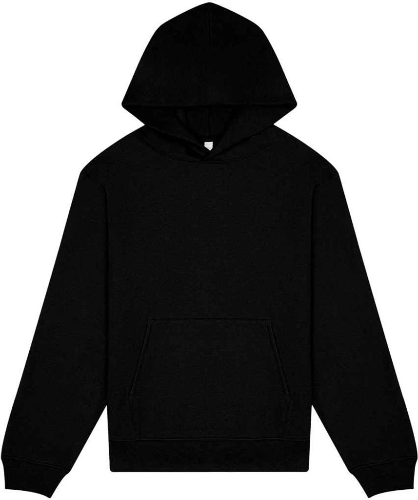 Bella + Canvas - Hoodie zum Überziehen für Damen PC7798 (L) (Schwarz)