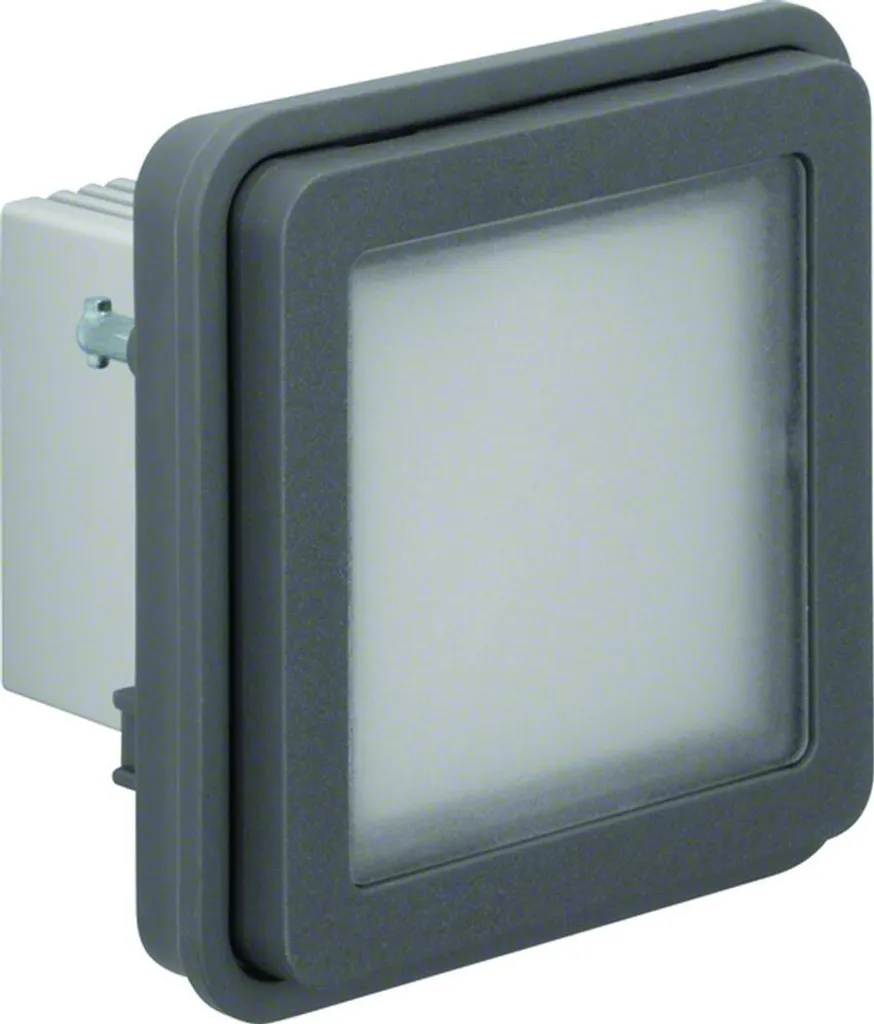Module LED bicolore étanche Berker W.1 Gris Mat pour signalisation AP