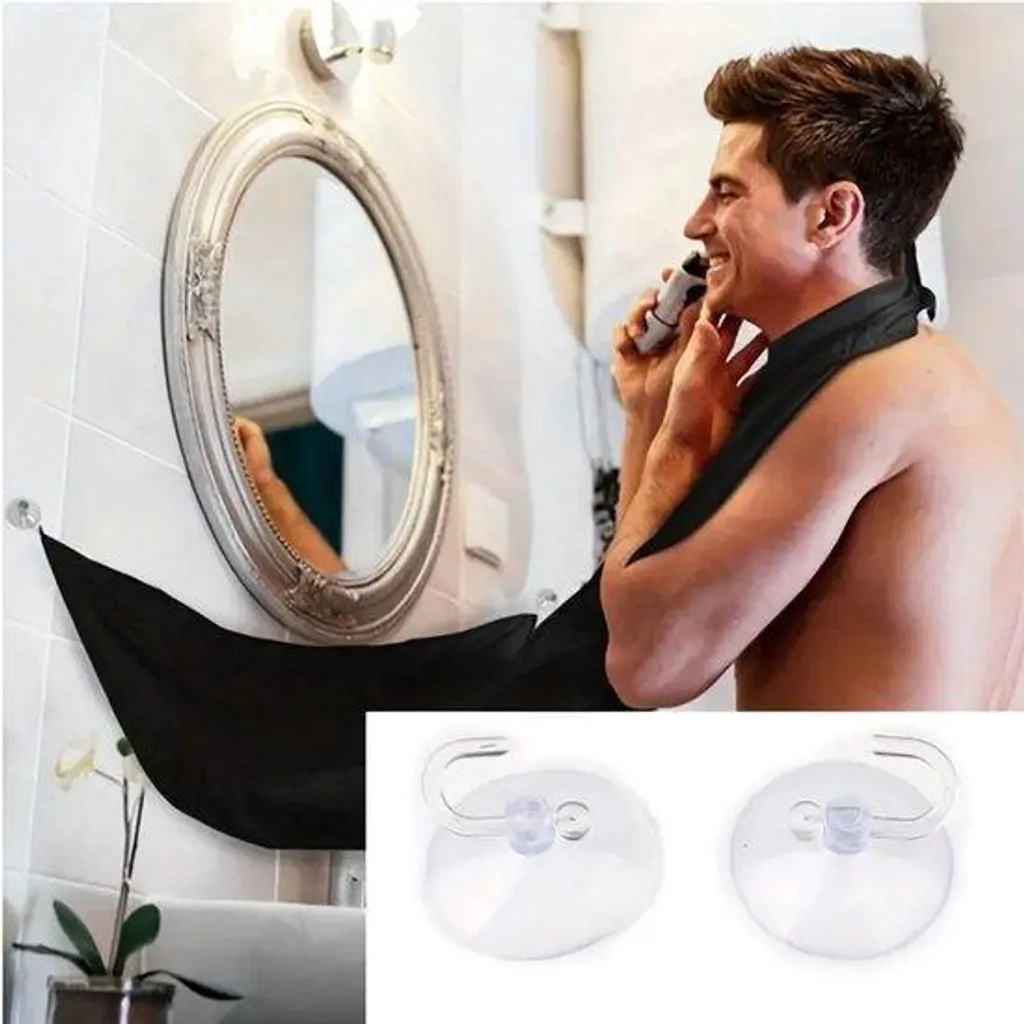 Support pour tondeuse à barbe hommes universel en acier noir robuste