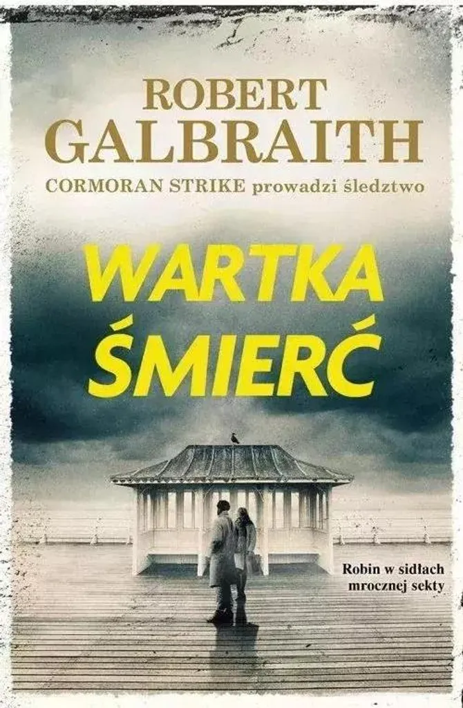Livre polonais Wartka śmierć Robert Galbraith roman policier broché