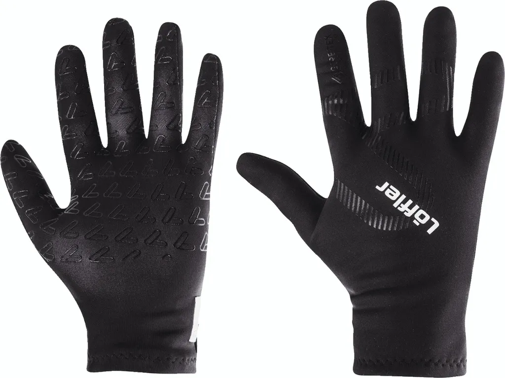 Gants de Cyclisme Hiver WS Warm Noirs XL - Équipement Coupe-vent Adulte
