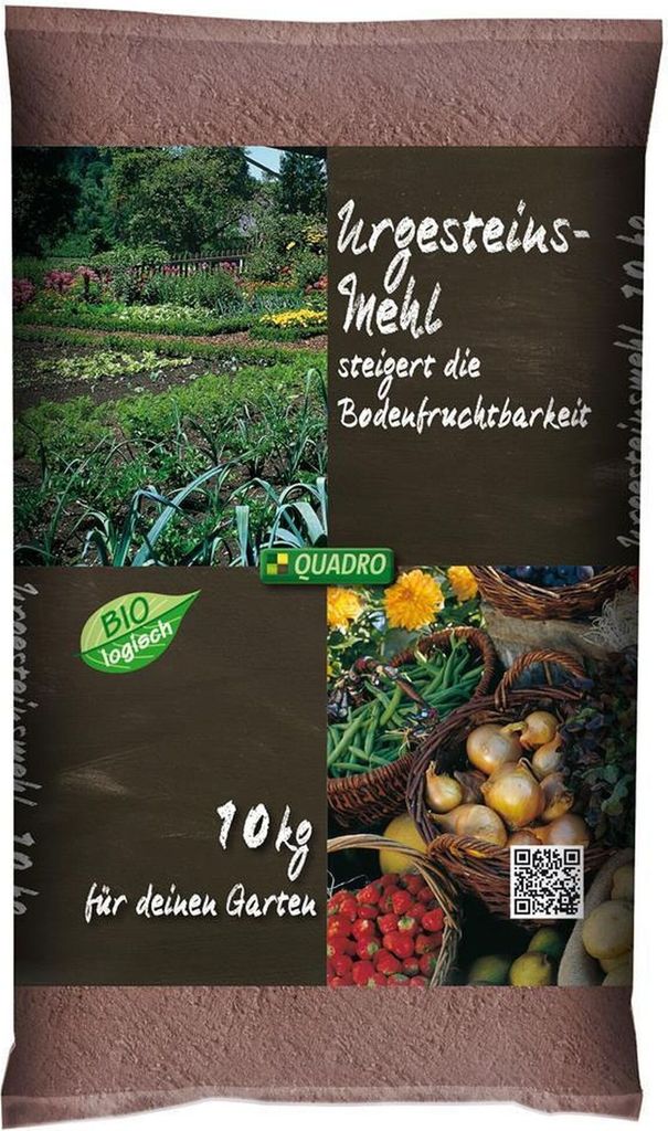 Urgesteinsmehl 10 kg Bodenhilfsstoff Bodenverbesserer Produktbild 