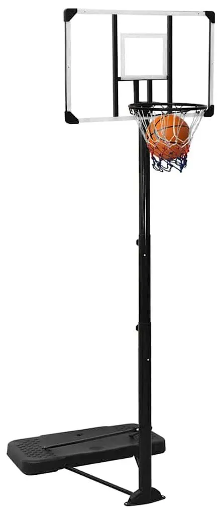Panier de basket extérieur pour jardin avec pied ajustable vidaXL