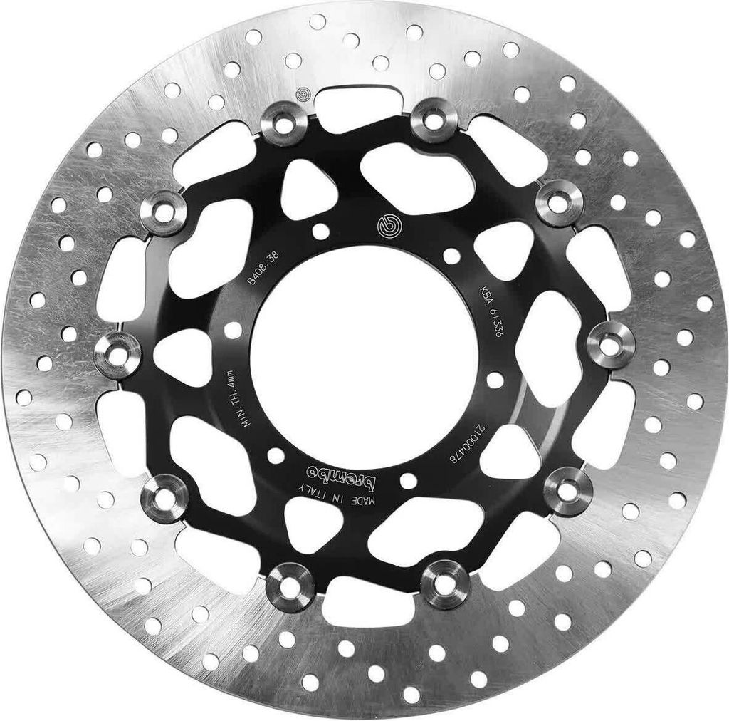 BREMBO Serie Oro rund schwimmend Bremsscheibe