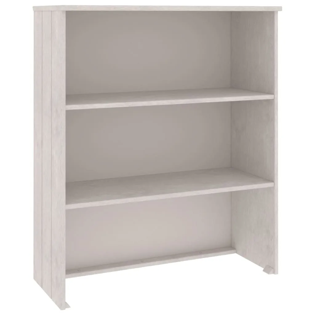 SYFAX Credenza HAMAR in Legno di Pino Bianco 85x35x100 per Soggiorno