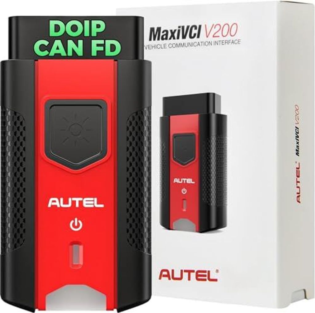 AUTEL MAXIVCI V200 VCI200 Wireless Dongle, 2025 VCI 200 OBD2-Verbindungsadapter, Autokommunikationsschnittstelle, Maxisys MS906 PRO-TS KM100