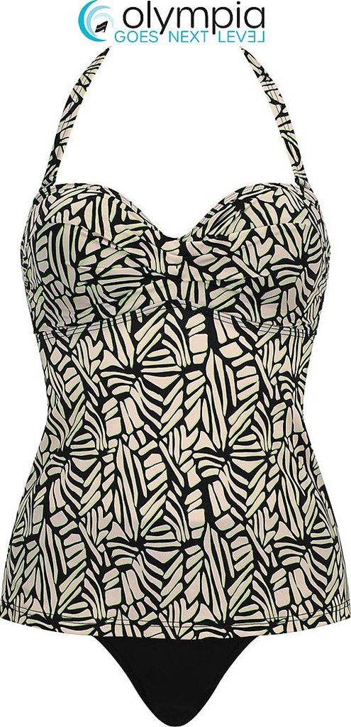 Olympia Tankini schwarz-natur 44C