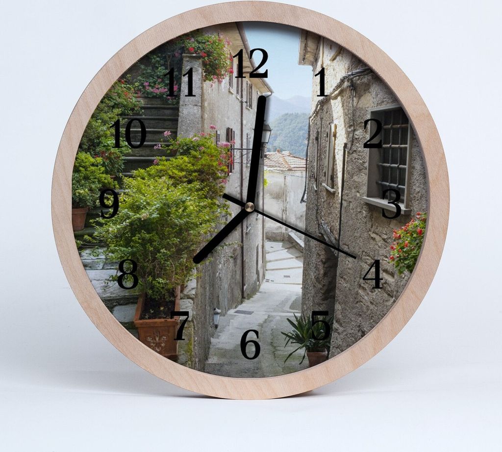 Holzuhr 20fi cm wanduhr - Griechenland Alley
