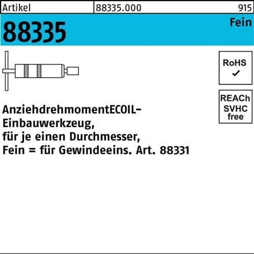 Einbauwerkzeug R 88335 M 24 x 2 Stahl