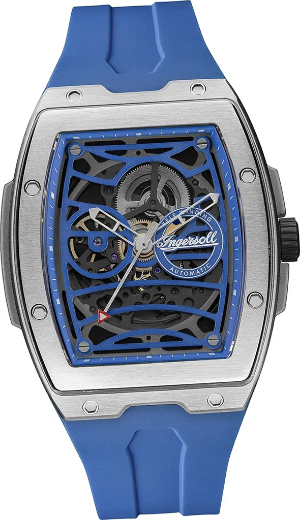 Montre homme analogique chic Ingersoll PUR avec cadran bleu élégant