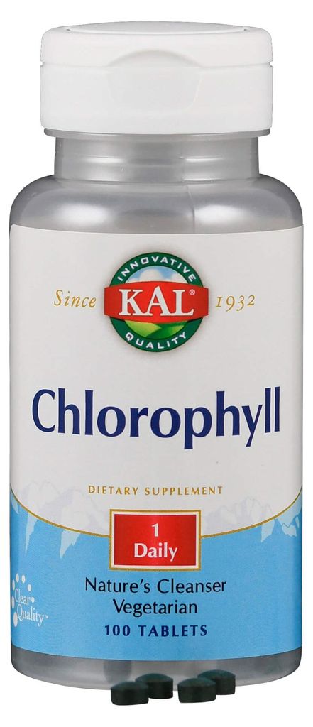 KAL, tablety s chlorofylem, 100 tablet Obrázek produktu 
